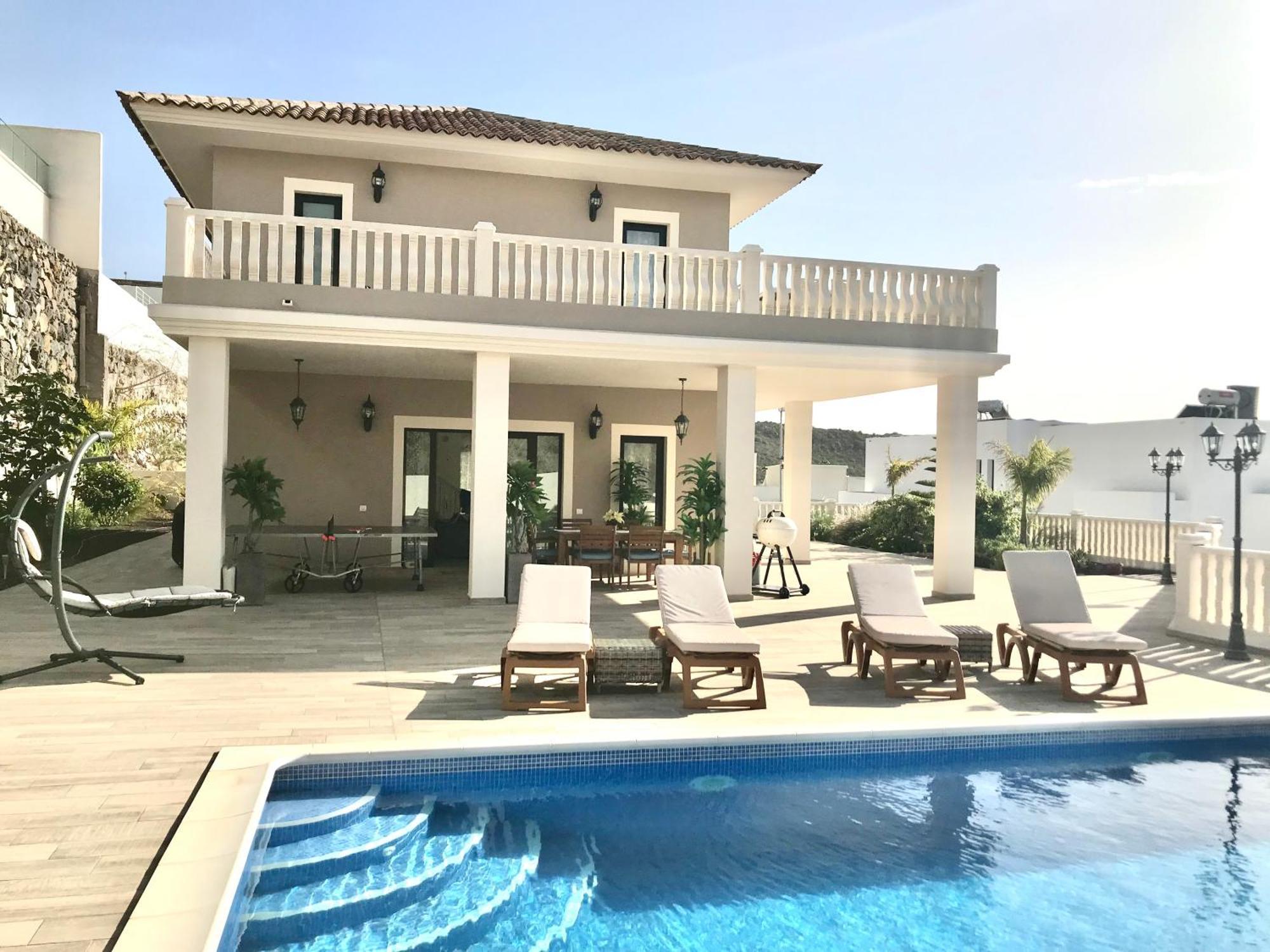 Villa Vista Bella Costa Adeje In Ruhiger Villengegend Mit Meerblick Екстер'єр фото